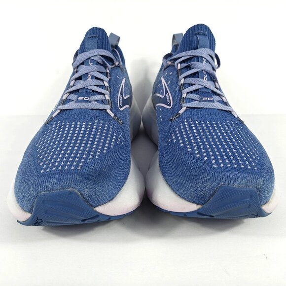 Brooks Glycerin StealthFit 20 Womens 9 Running Shoe Blue Lilac White 1203721B402 - Picture 3 of 16